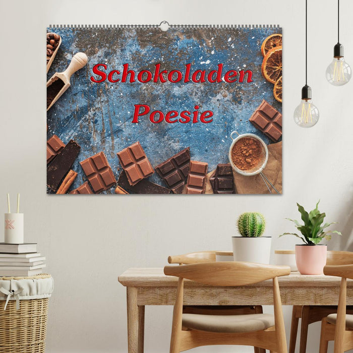 Schokoladen-Poesie (CALVENDO Wandkalender 2025)