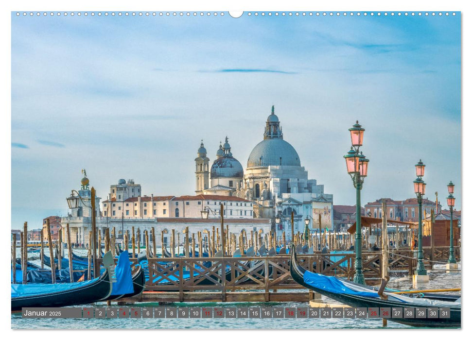 Venedig - Kulisse der Serenissima (CALVENDO Premium Wandkalender 2025)