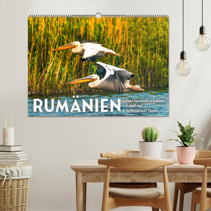 Rumänien - Das beeindruckende Land am Schwarzen Meer. (CALVENDO Wandkalender 2025)