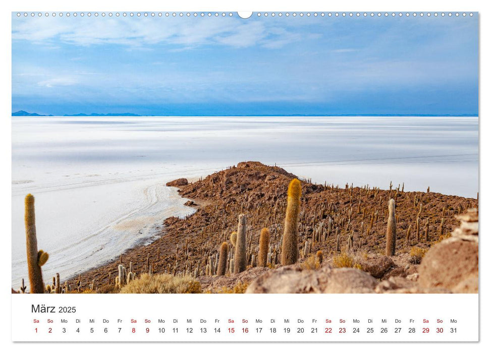 Bolivien - Das bezaubernde Land in Südamerika. (CALVENDO Premium Wandkalender 2025)