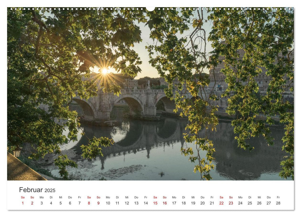 Rom - Die wunderschöne Hauptstadt Italiens. (CALVENDO Wandkalender 2025)