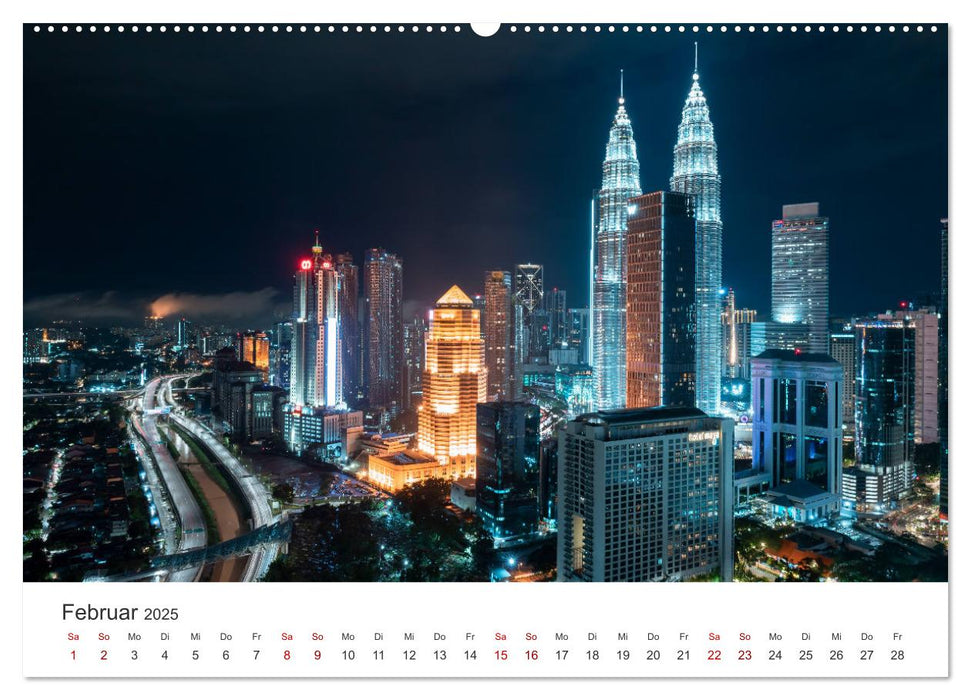 Malaysien - Eine Reise durch das zauberhafte Land. (CALVENDO Premium Wandkalender 2025)