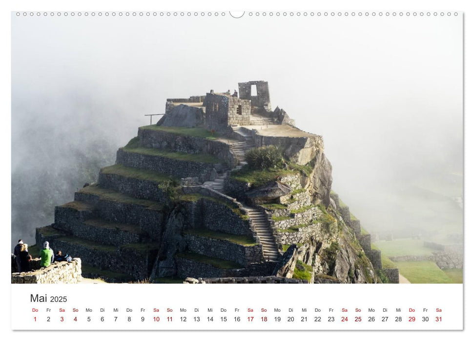 Machu Picchu - Die faszinierende Stadt der Inka. (CALVENDO Premium Wandkalender 2025)