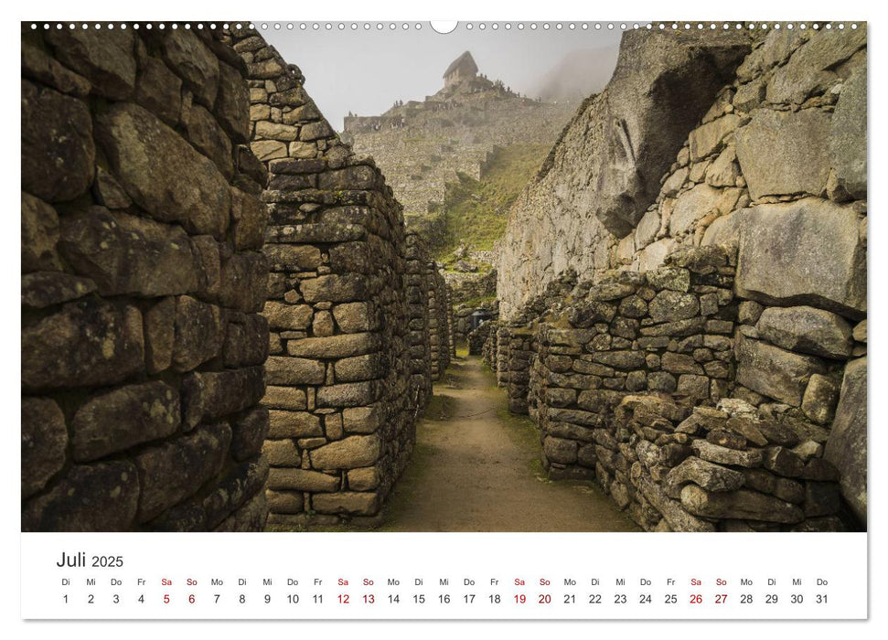 Machu Picchu - Die faszinierende Stadt der Inka. (CALVENDO Premium Wandkalender 2025)