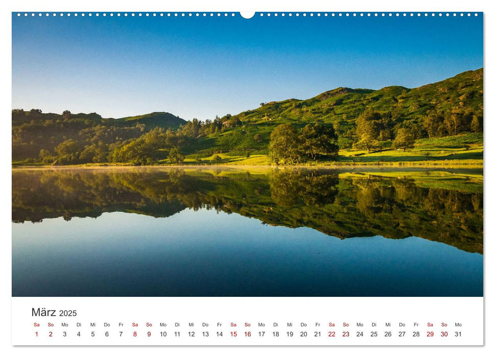 Lake District - Der berühmte Nationalpark Englands. (CALVENDO Premium Wandkalender 2025)