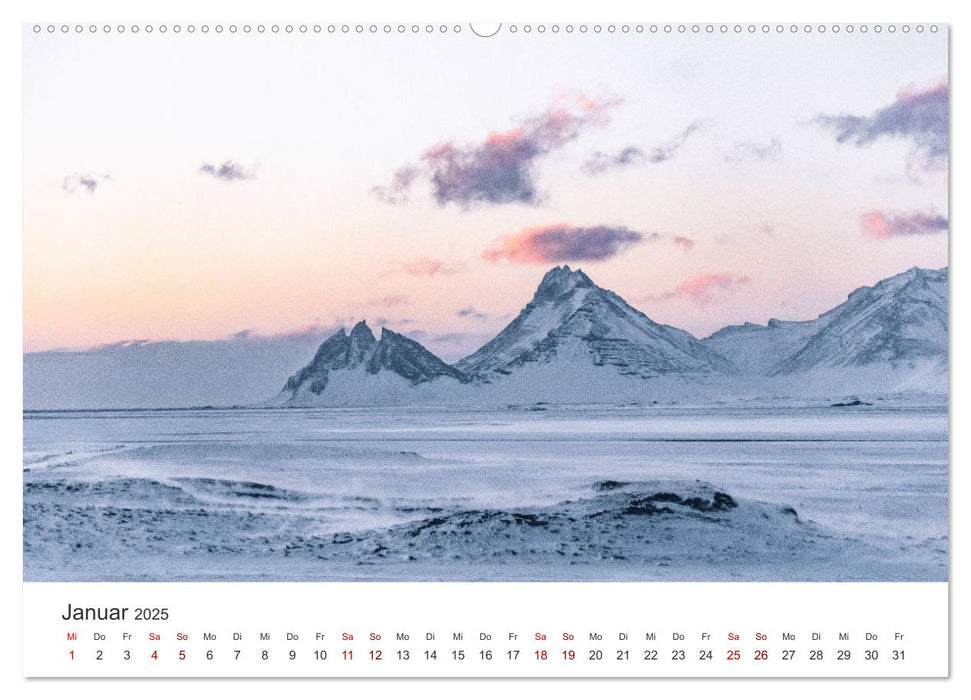 Island - Die spektakuläre Insel im Norden. (CALVENDO Premium Wandkalender 2025)