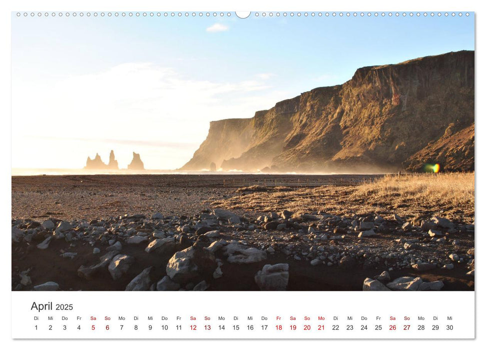 Island - Die spektakuläre Insel im Norden. (CALVENDO Premium Wandkalender 2025)