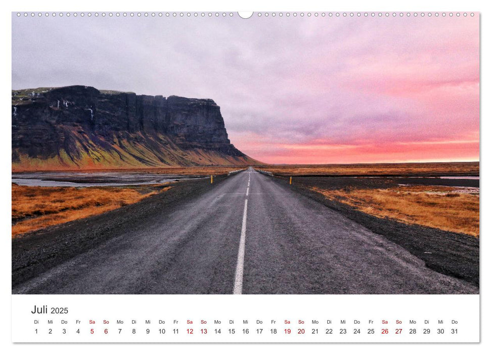 Island - Die spektakuläre Insel im Norden. (CALVENDO Premium Wandkalender 2025)