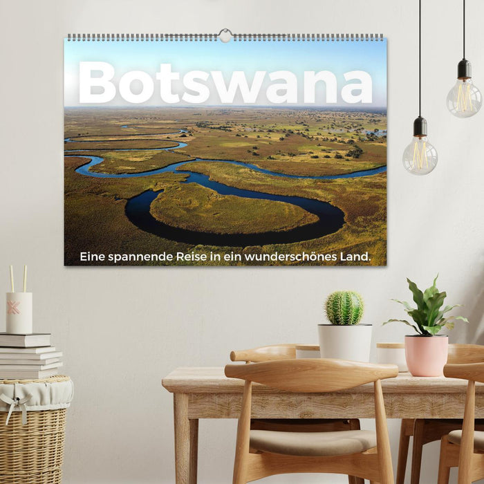 Botswana - Eine spannende Reise in ein wunderschönes Land. (CALVENDO Wandkalender 2025)