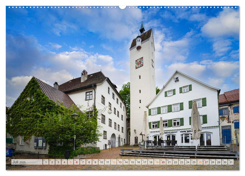 Leutkirch im Allgäu Impressionen (CALVENDO Premium Wandkalender 2025)