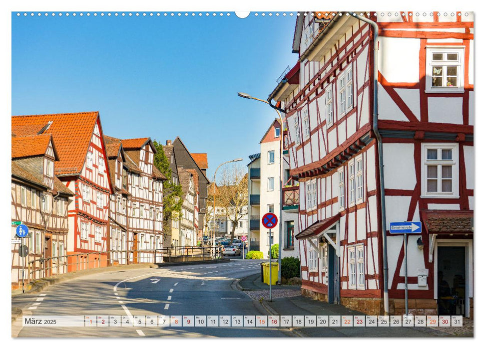 Frankenberg Hessen Impressionen (CALVENDO Premium Wandkalender 2025)