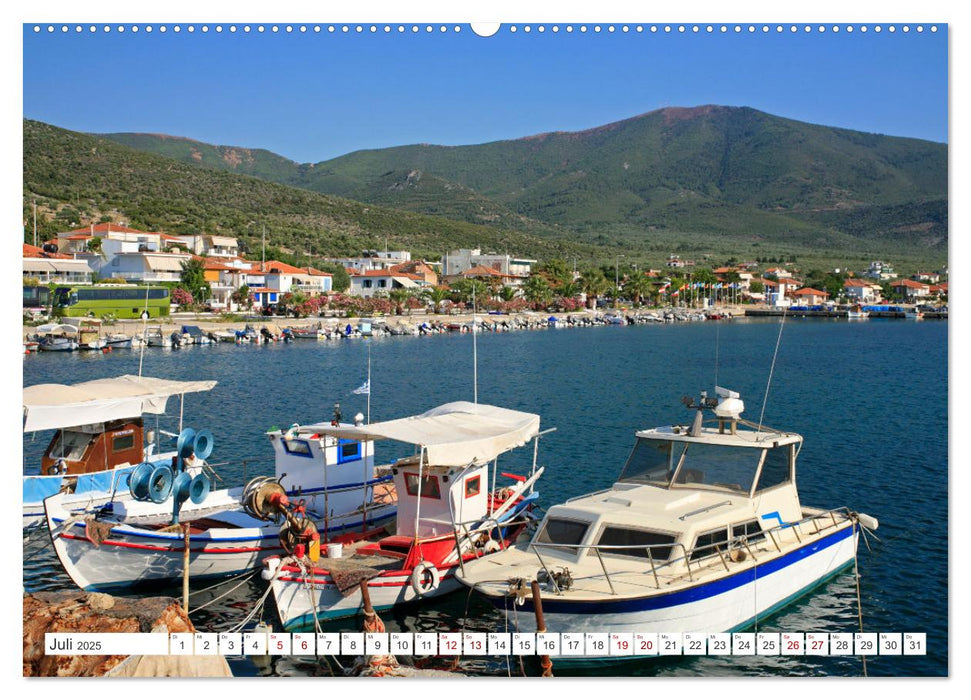 Thassos - Insel im Thrakischen Meer (CALVENDO Premium Wandkalender 2025)