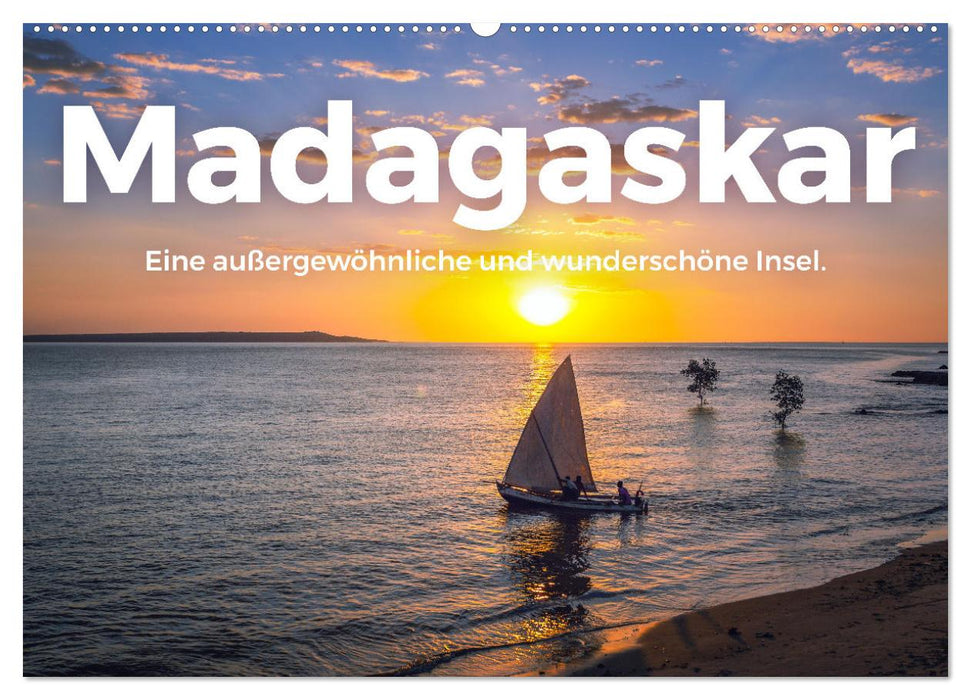 Madagaskar - Eine außergewöhnliche und wunderschöne Insel. (CALVENDO Wandkalender 2025)