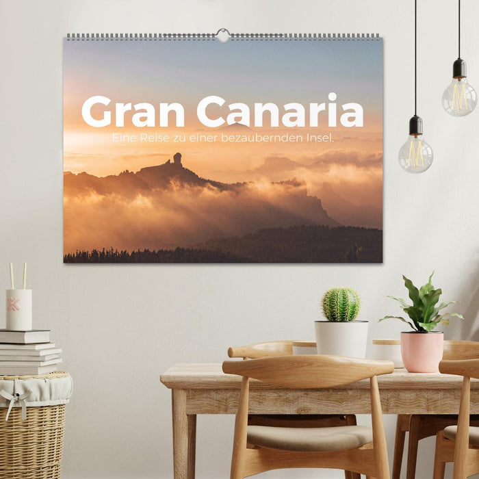 Gran Canaria - Eine Reise zu einer bezaubernden Insel. (CALVENDO Wandkalender 2025)