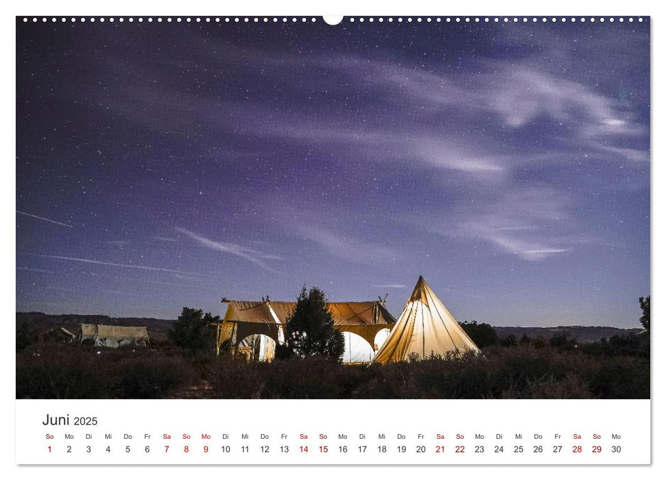 Camping - Einfach raus in die Natur! (CALVENDO Premium Wandkalender 2025)