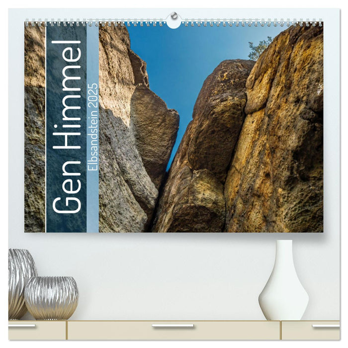 Gen Himmel - Elbsandstein (CALVENDO Premium Wandkalender 2025)