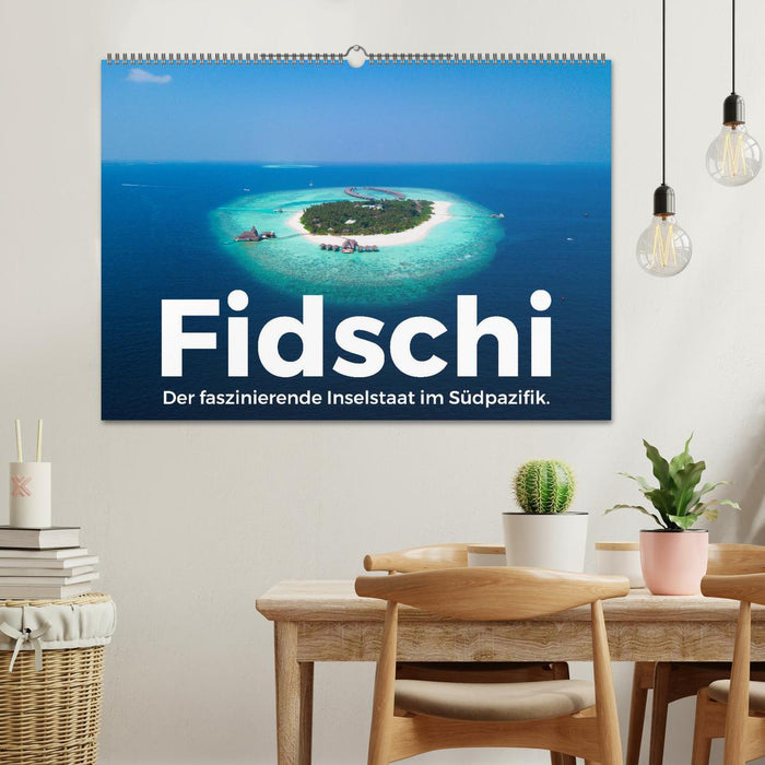 Fidschi - Der faszinierende Inselstaat im Südpazifik. (CALVENDO Wandkalender 2025)