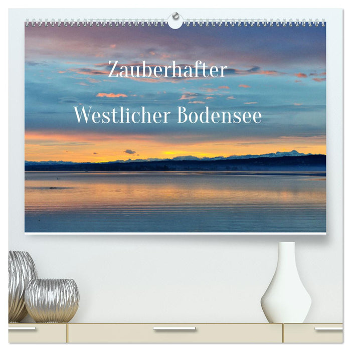 Zauberhafter Westlicher Bodensee (CALVENDO Premium Wandkalender 2025)