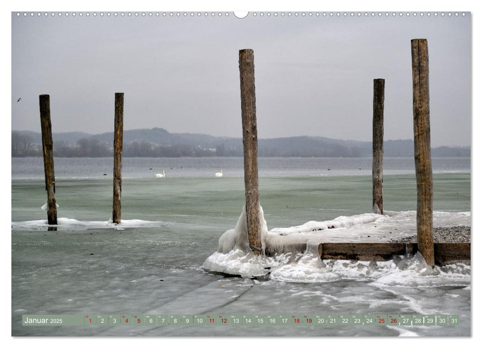 Zauberhafter Westlicher Bodensee (CALVENDO Premium Wandkalender 2025)