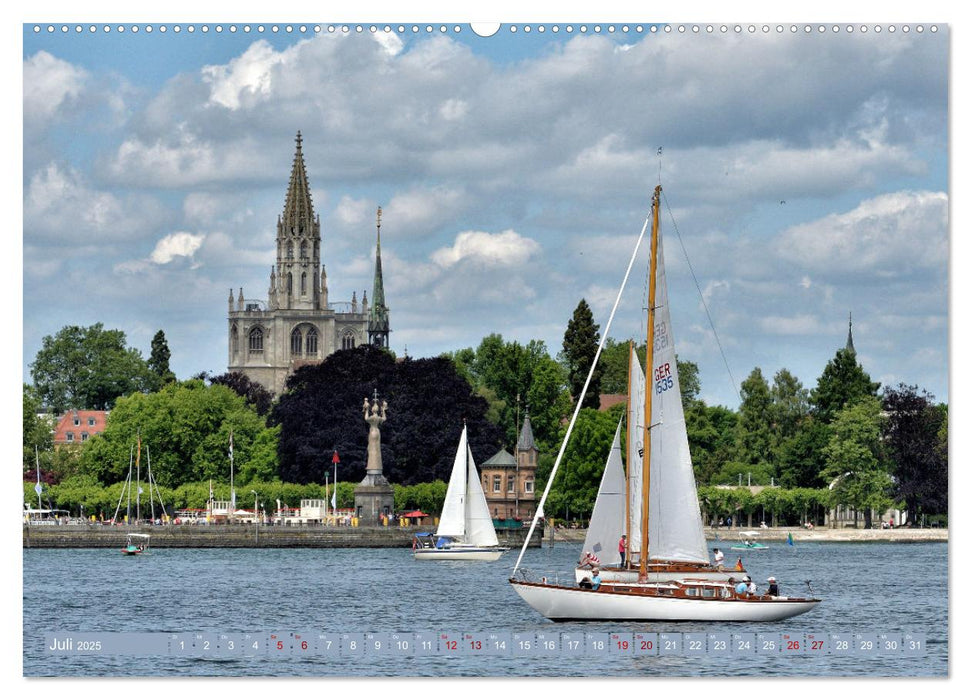 Zauberhafter Westlicher Bodensee (CALVENDO Premium Wandkalender 2025)