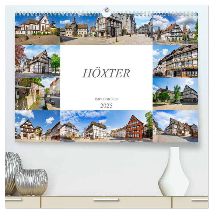 Höxter Impressionen (CALVENDO Premium Wandkalender 2025)