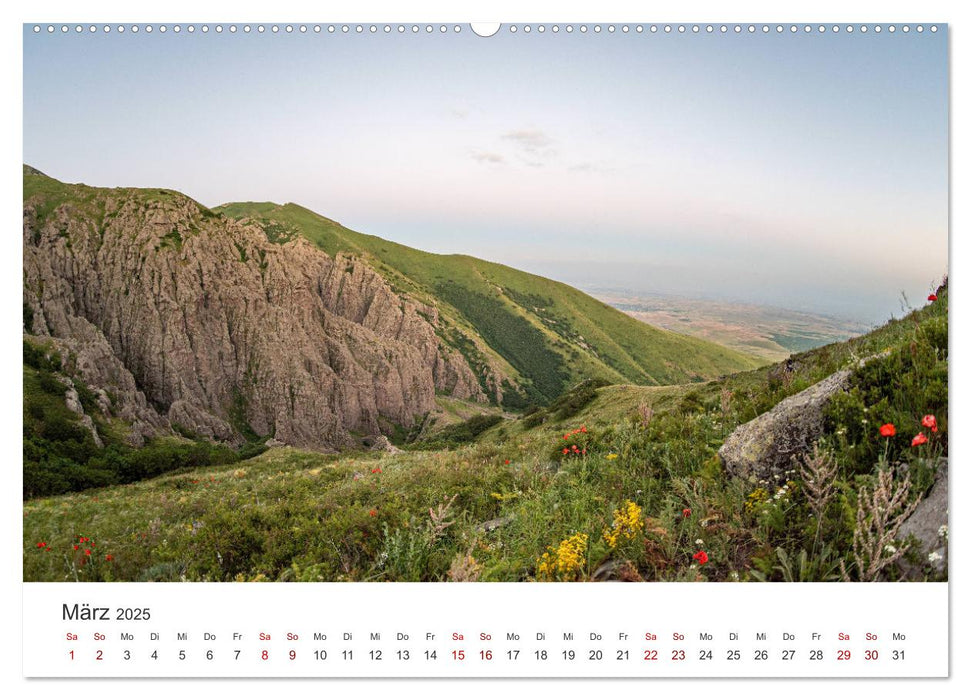 Armenien - Ein wunderschönes Naturerlebnis. (CALVENDO Premium Wandkalender 2025)