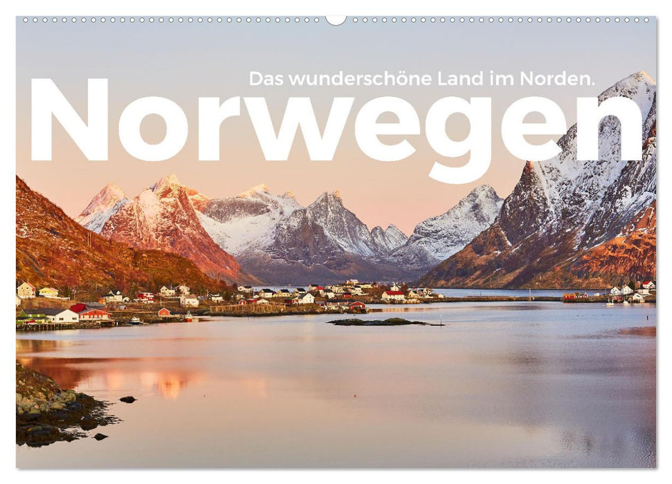 Norwegen - Das wunderschöne Land im Norden. (CALVENDO Wandkalender 2025)