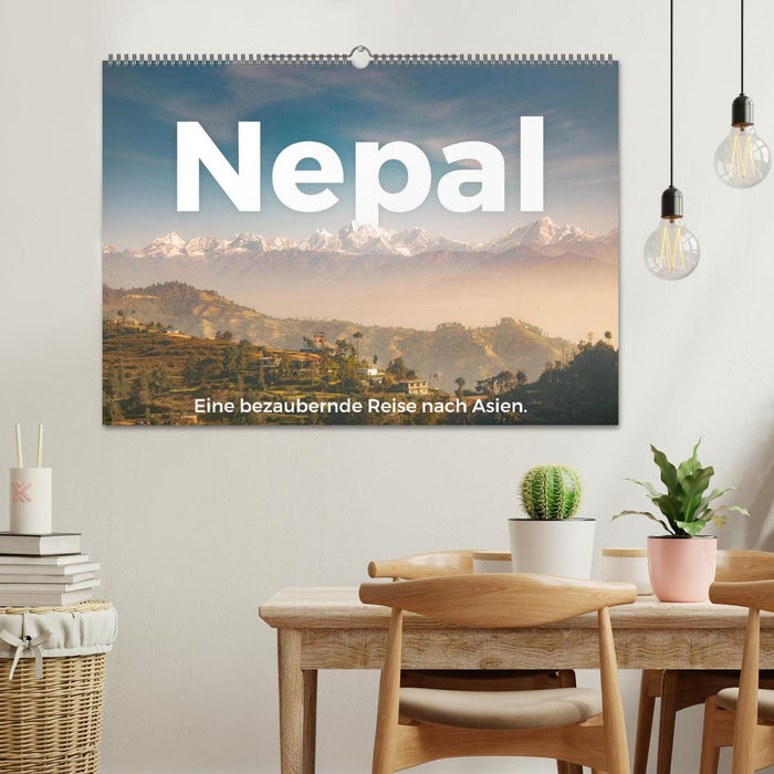 Nepal - Eine bezaubernde Reise nach Asien. (CALVENDO Wandkalender 2025)