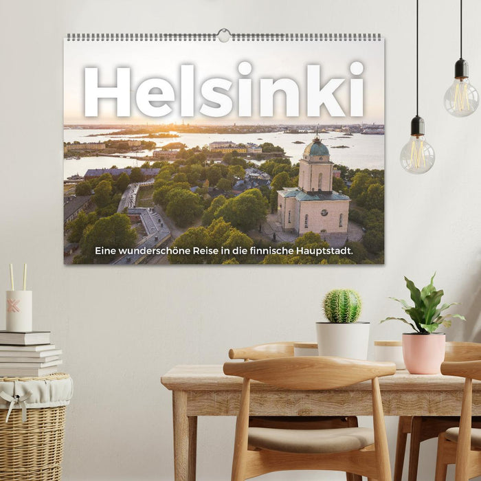 Helsinki - Eine wunderschöne Reise in die finnische Hauptstadt. (CALVENDO Wandkalender 2025)