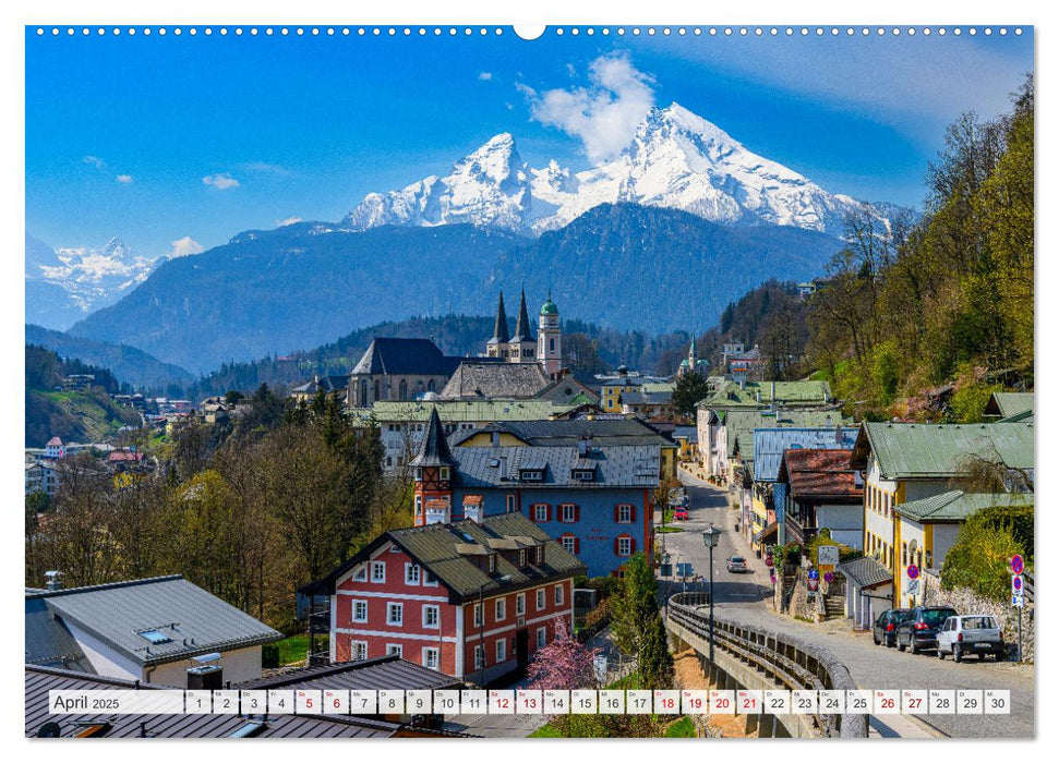 Mein Berchtesgadener Land - Wunderschön zu jeder Jahreszeit (CALVENDO Premium Wandkalender 2025)