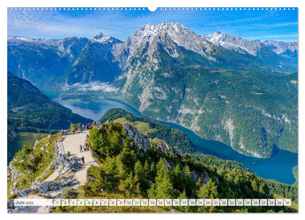 Mein Berchtesgadener Land - Wunderschön zu jeder Jahreszeit (CALVENDO Premium Wandkalender 2025)