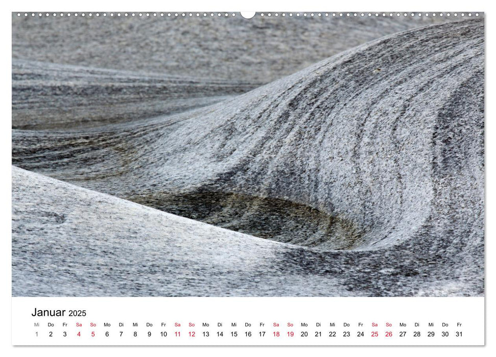 Farben und Formen der Verzasca (CALVENDO Premium Wandkalender 2025)