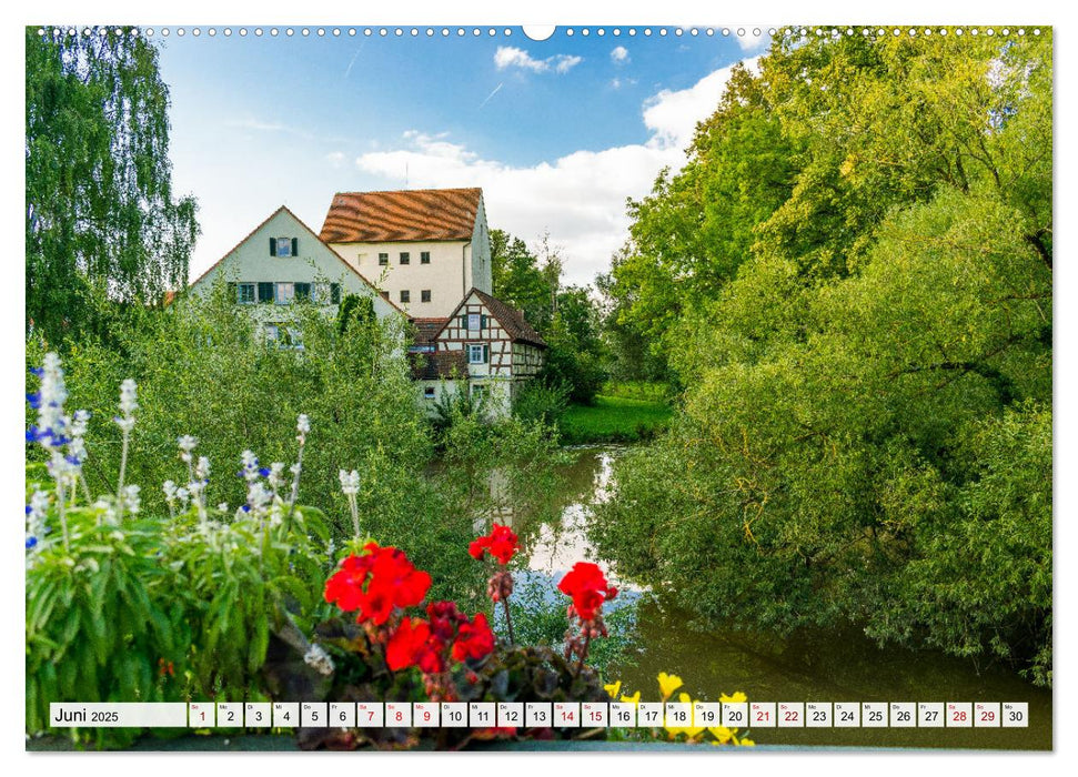 Ein Spaziergang durch Feuchtwangen (CALVENDO Premium Wandkalender 2025)