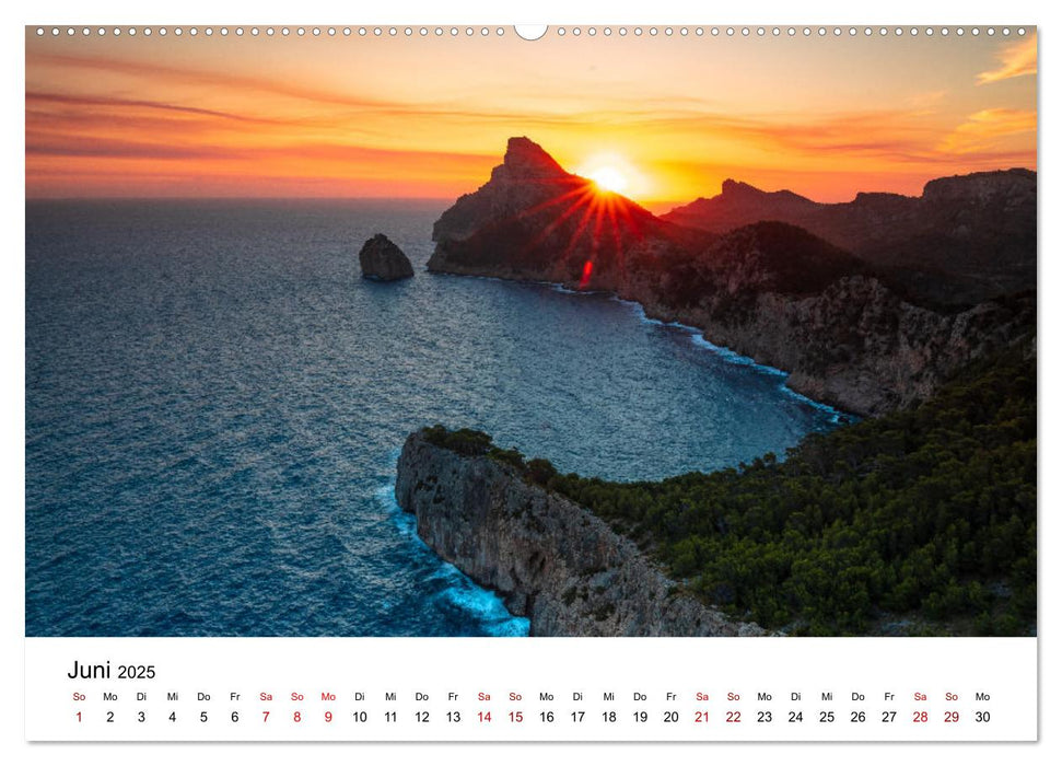 Halbinsel Formentor - Mallorcas nördliche Halbinsel (CALVENDO Wandkalender 2025)