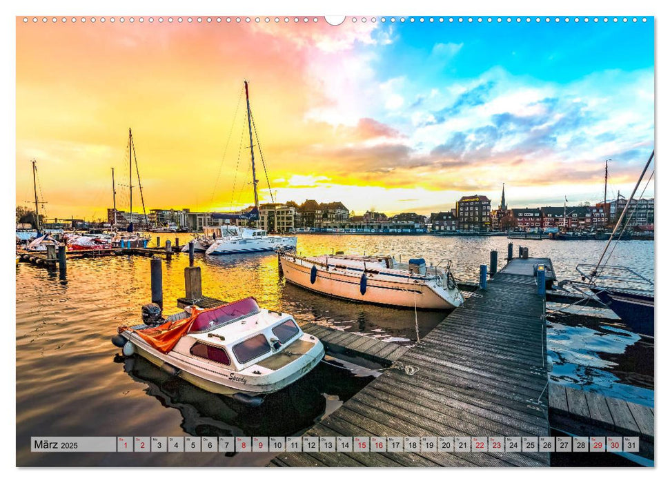 Nordsee - Sehnsuchtskalender zu Strand und Meer (CALVENDO Premium Wandkalender 2025)