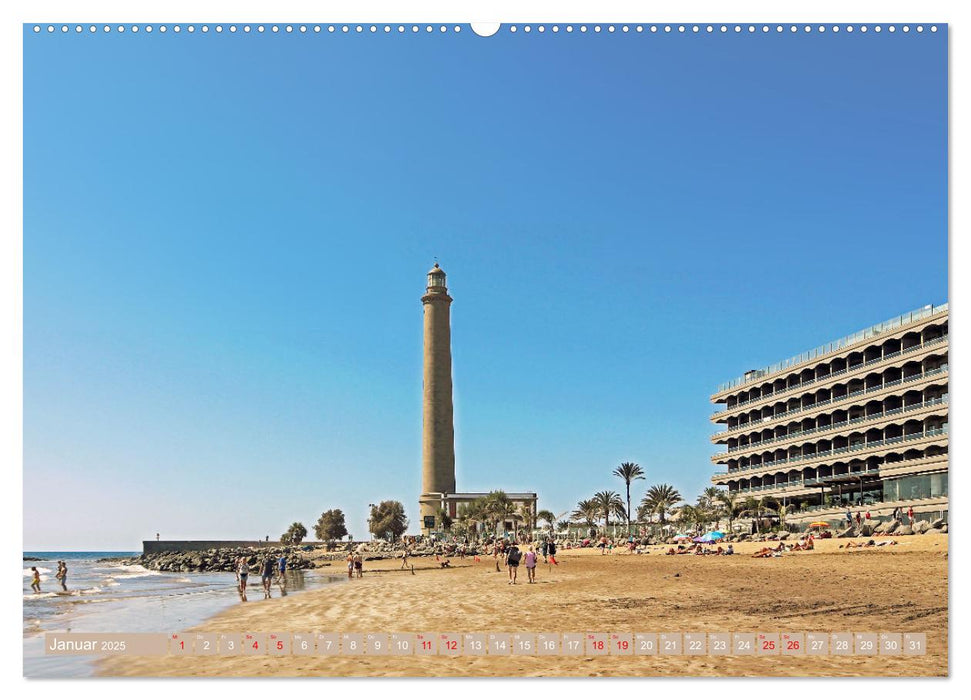 Urlaub auf Gran Canaria (CALVENDO Premium Wandkalender 2025)