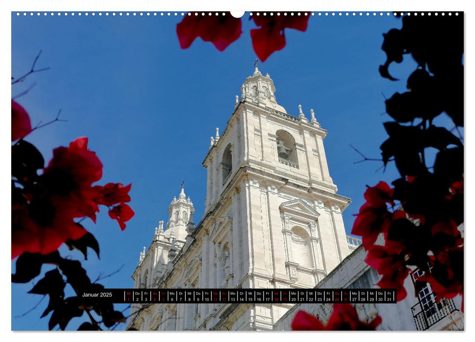 Lissabon Stadtansichten 2025 (CALVENDO Premium Wandkalender 2025)