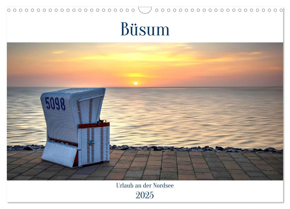 Büsum - Urlaub an der Nordsee (CALVENDO Wandkalender 2025)