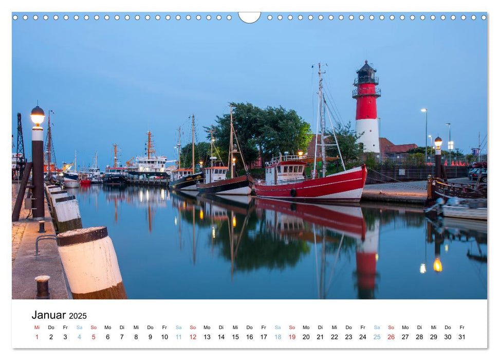 Büsum - Urlaub an der Nordsee (CALVENDO Wandkalender 2025)