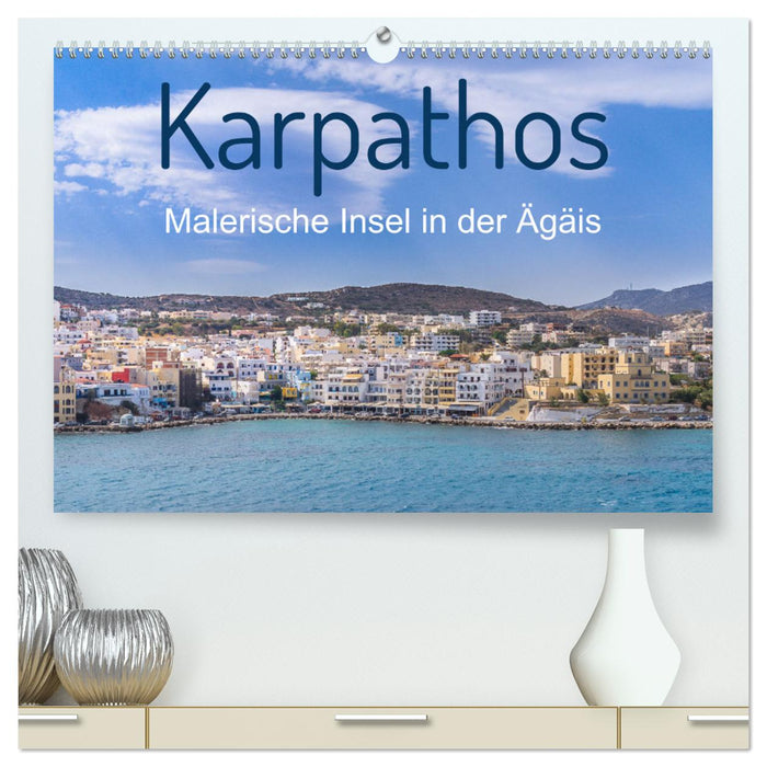 Karpathos - Malerische Insel in der Ägäis (CALVENDO Premium Wandkalender 2025)