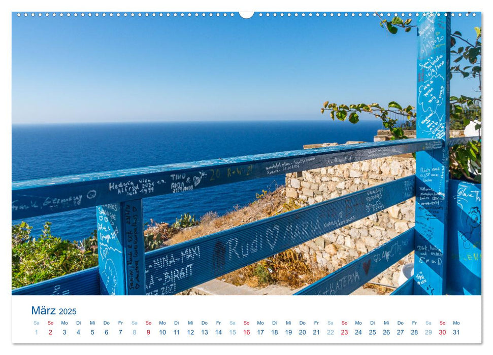 Karpathos - Malerische Insel in der Ägäis (CALVENDO Premium Wandkalender 2025)