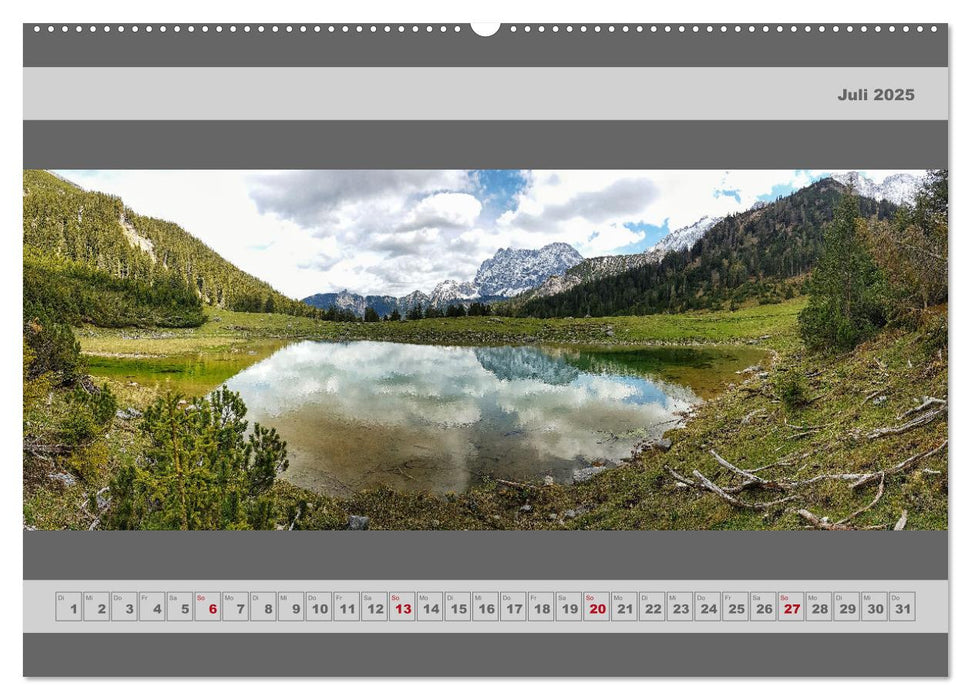 Panorama Alpen (CALVENDO Premium Wandkalender 2025)
