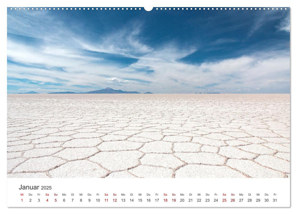 Bolivien - Das bezaubernde Land in Südamerika. (CALVENDO Wandkalender 2025)