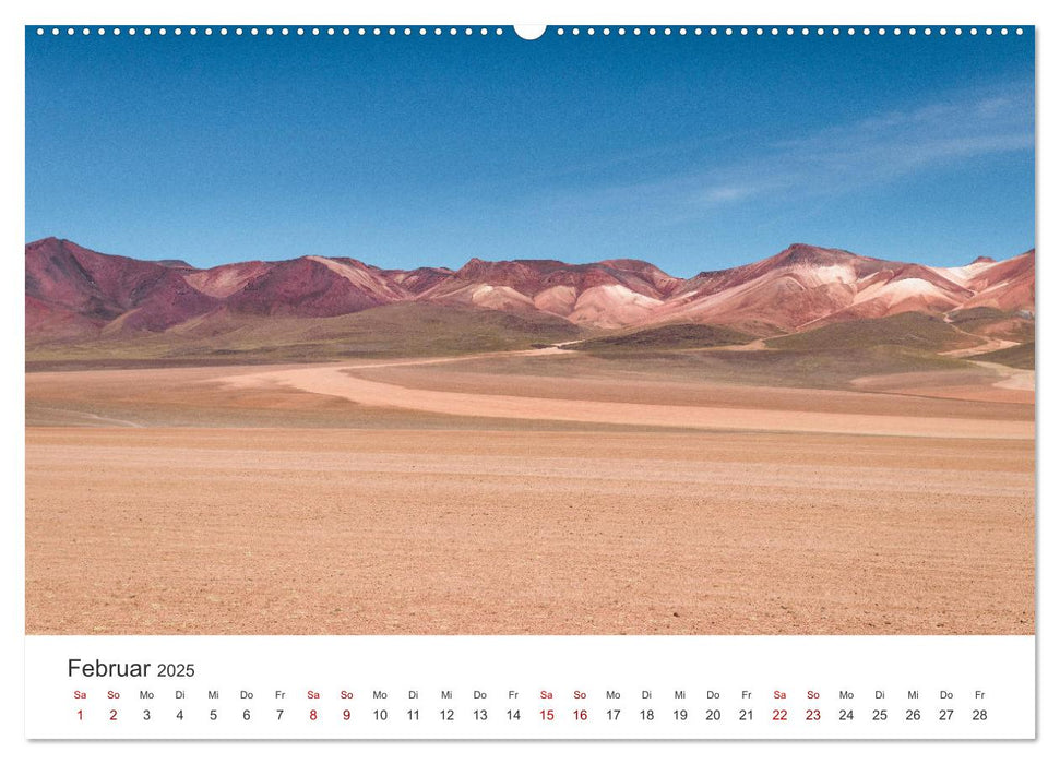 Bolivien - Das bezaubernde Land in Südamerika. (CALVENDO Wandkalender 2025)