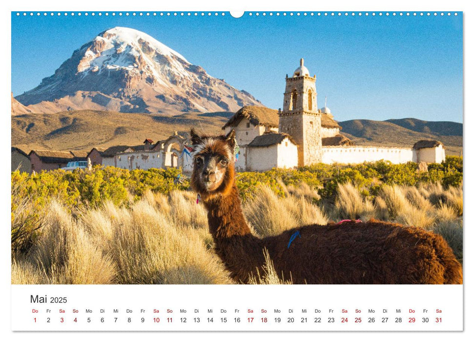 Bolivien - Das bezaubernde Land in Südamerika. (CALVENDO Wandkalender 2025)