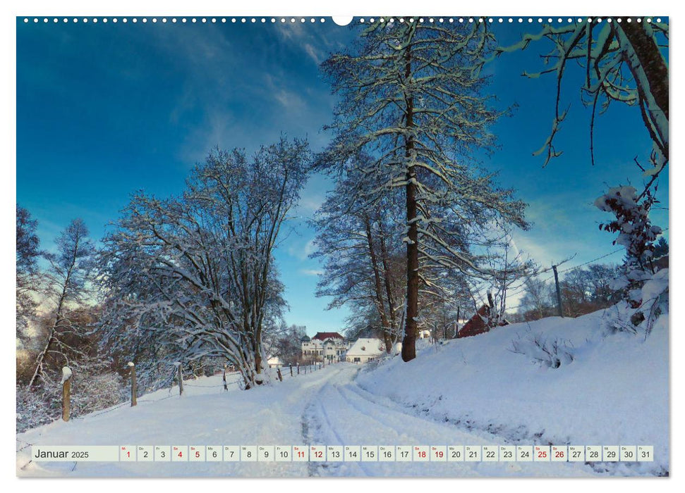 Die Stauden, Naturpark in den westlichen Wälder Augsburgs (CALVENDO Wandkalender 2025)