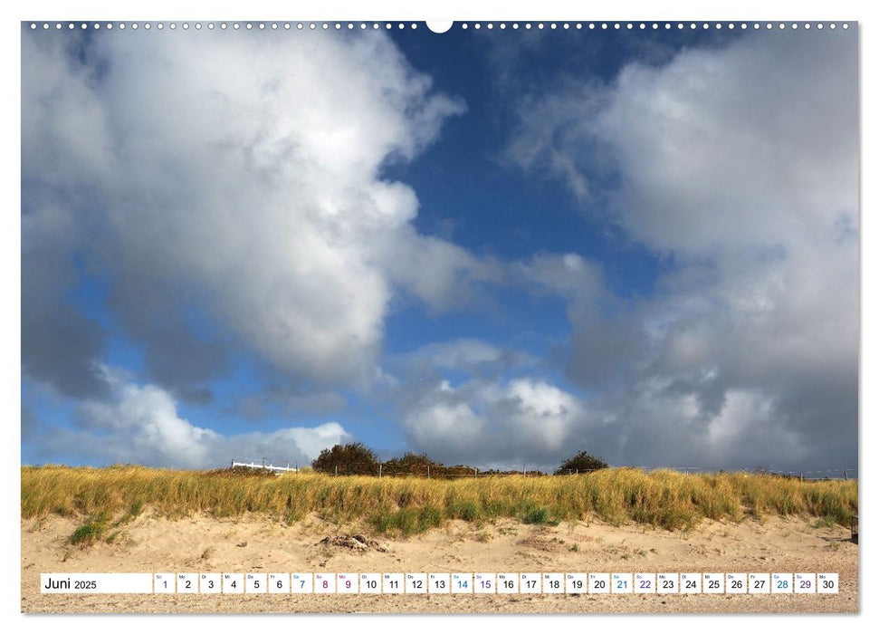 Föhr - Wasser Landschaft Wind und Meer (CALVENDO Premium Wandkalender 2025)