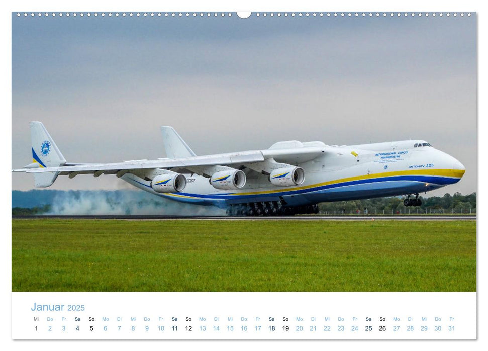 ANTONOV AN-225 "MRIJA" (CALVENDO Premium Wandkalender 2025)