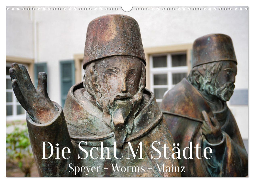 Die SchUM Städte Speyer, Worms, Mainz (CALVENDO Wandkalender 2025)