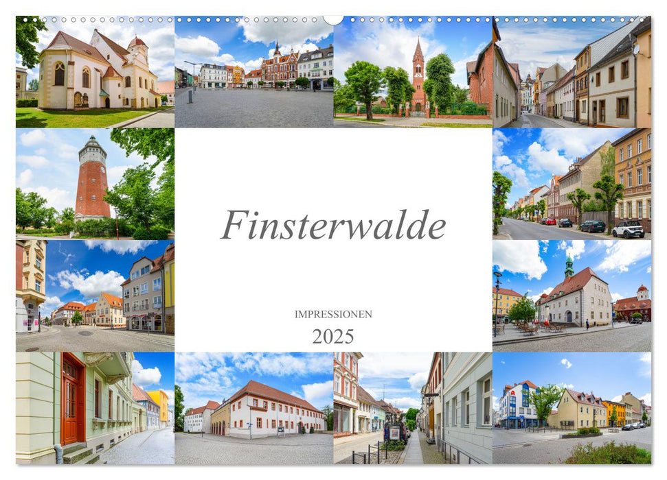 Finsterwalde Impressionen (CALVENDO Wandkalender 2025)